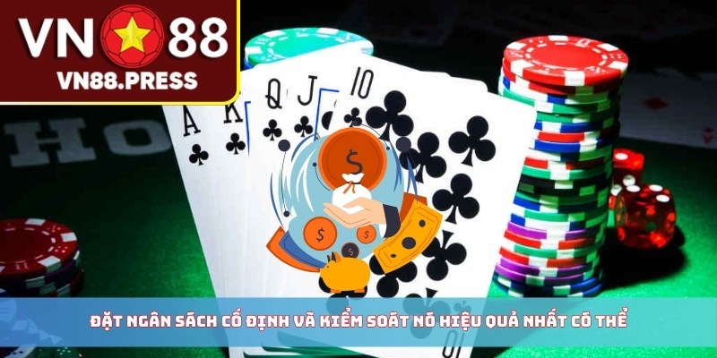 Đặt ngân sách cố định và kiểm soát nó hiệu quả nhất có thể