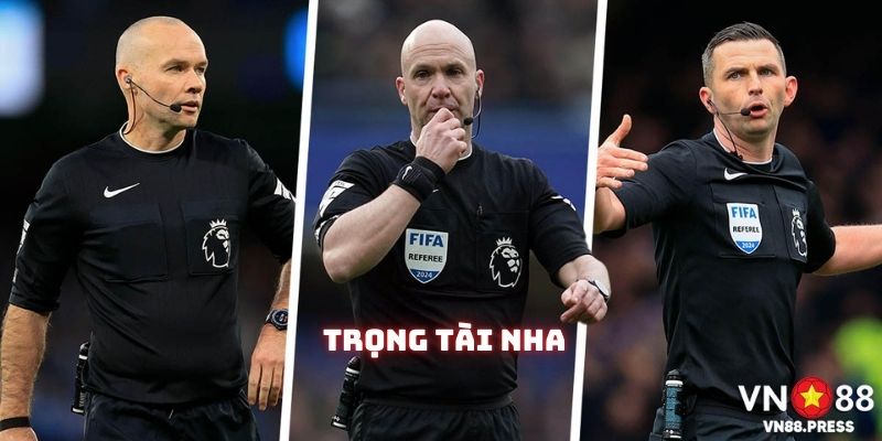Trọng tài NHA nổi tiếng nghiêm khắc nên thường có nhiều thẻ